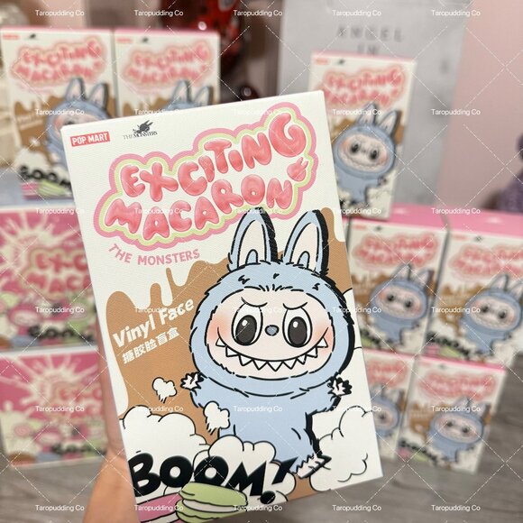 Authentic Single Blind Box - Labubu THE MONSTERS - Exciting Macaron Vinyl Plush - Picture 1 of 1